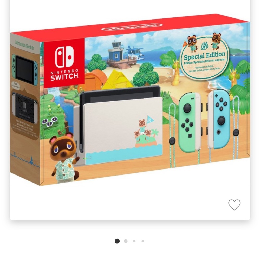 Nintendo switch animal crossing bundle